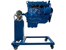 DYQC-97汽車發(fā)動(dòng)機(jī)拆裝翻轉(zhuǎn)架（帶柴油發(fā)動(dòng)機(jī)）