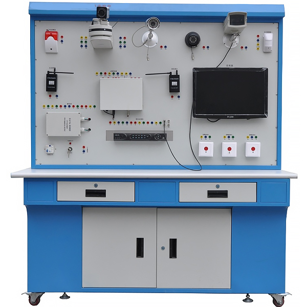 視頻監(jiān)控系統(tǒng)實訓臺,透明液壓PLC控制與濕式離合器變速箱實訓裝置