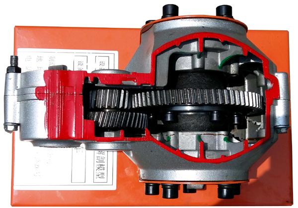 DYQC-62純電動(dòng)車(chē)減速器解剖模型